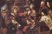 SERODINE, Giovanni Jesus among the Doctors (mk05) Spain oil painting reproduction
